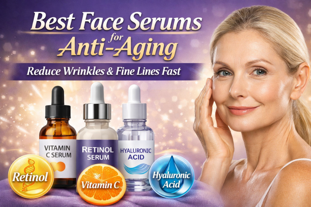 Best Face Serums for Anti-Aging: Reduce Wrinkles and Fine Lines Fast