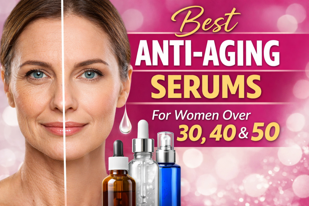 Best Anti-Aging Serums for Women Over 30, 40 & 50 (Complete Guide)