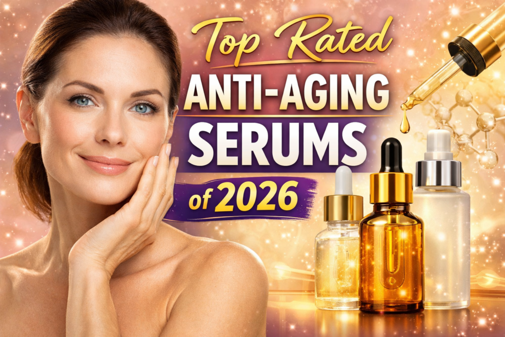 Top Rated Anti-Aging Serums for Youthful Skin (2026 Guide)