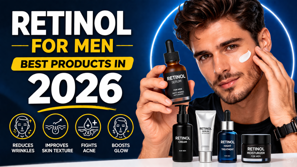 Retinol for Men – Best Products in 2026