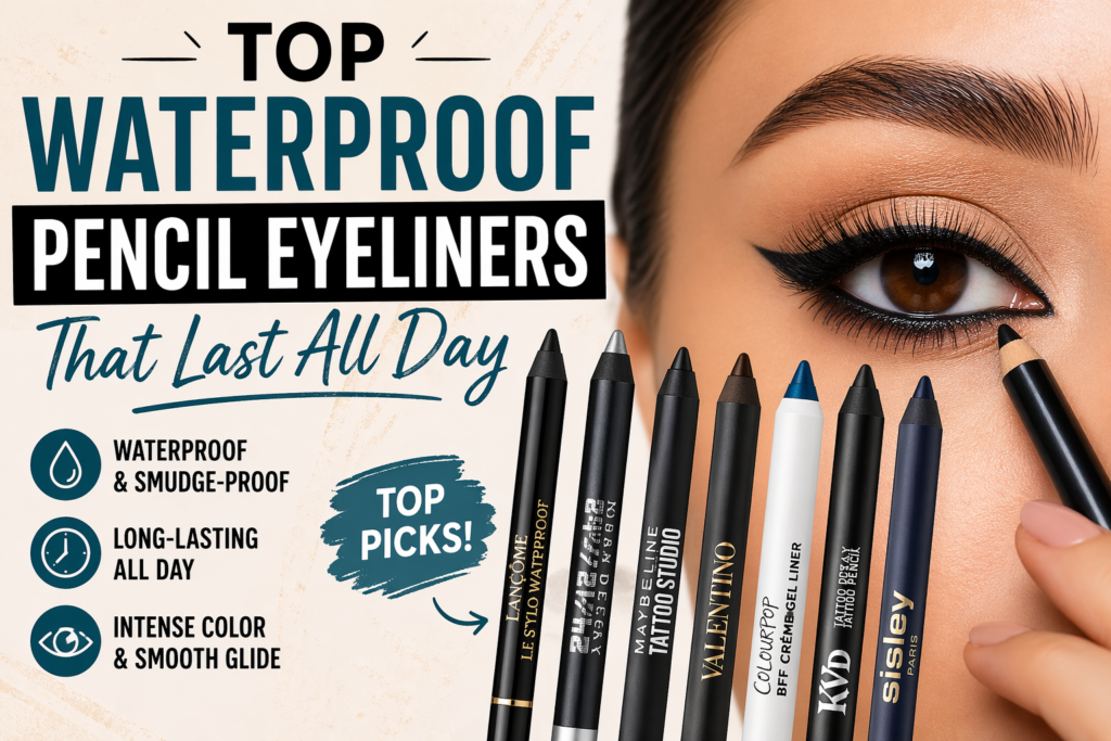 Top Waterproof Pencil Eyeliners That Last All Day
