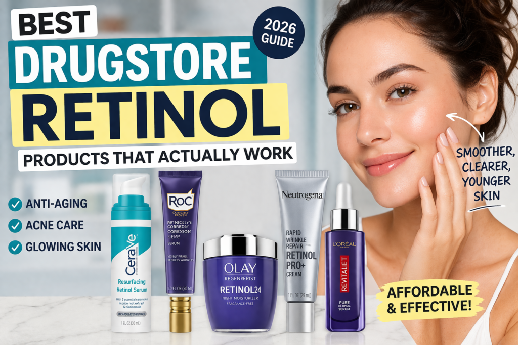 Drugstore Retinol P roducts