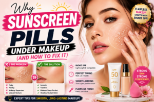 Why Sunscreen Pills Under Makeup (And How to Fix It) in 2026