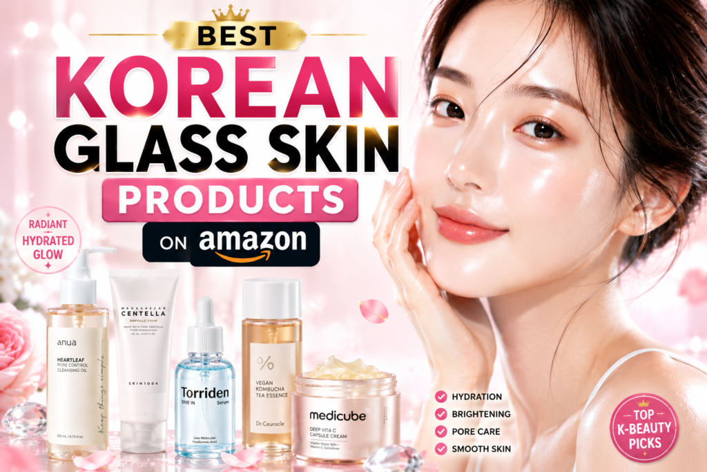 Best Korean Glass Skin Products on Amazon