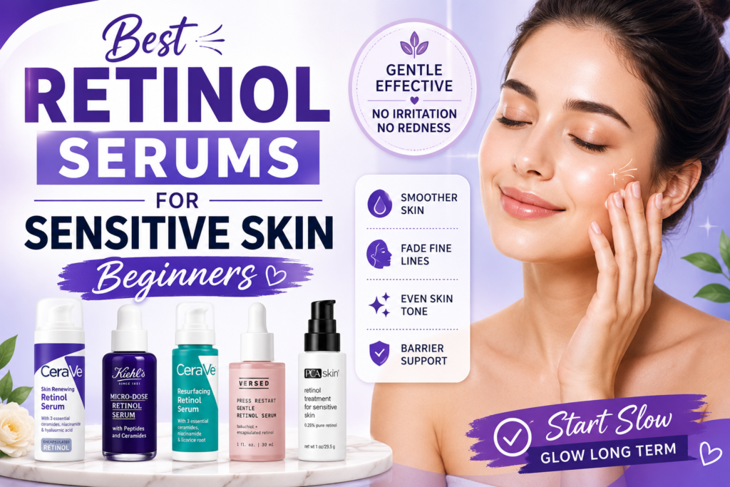 Best Retinol Serums for Sensitive Skin Beginners