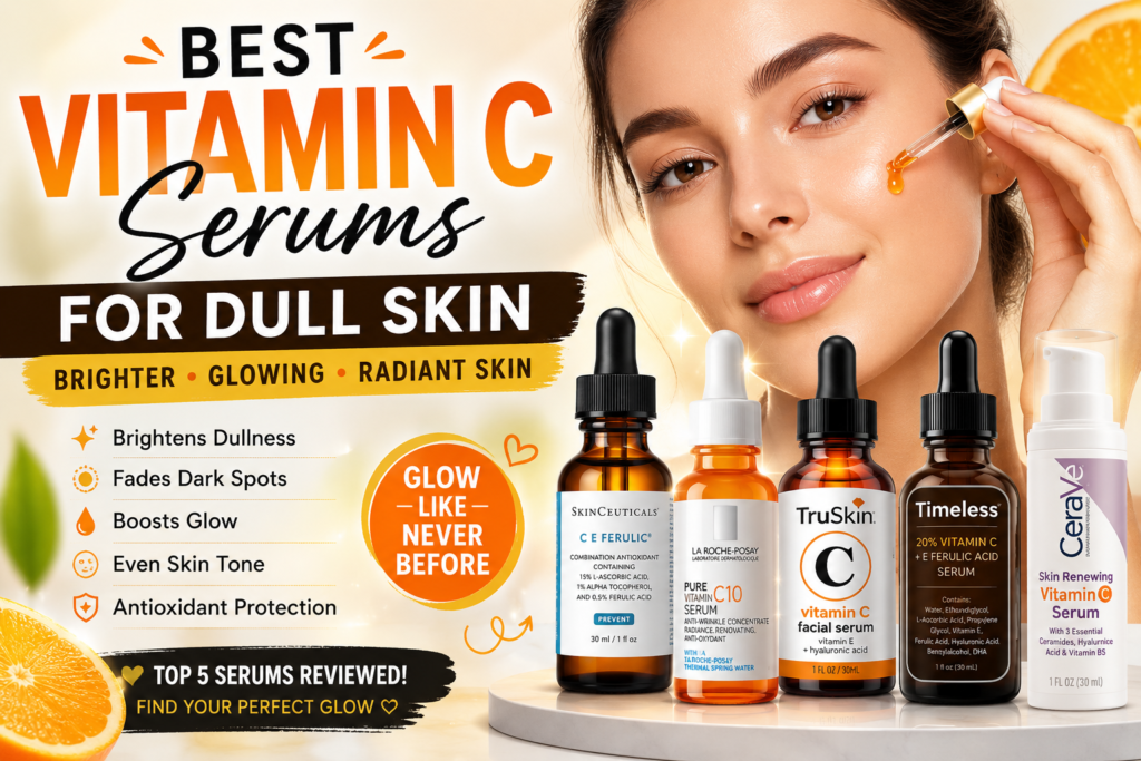 Best Vitamin C Serums for Dull Skin