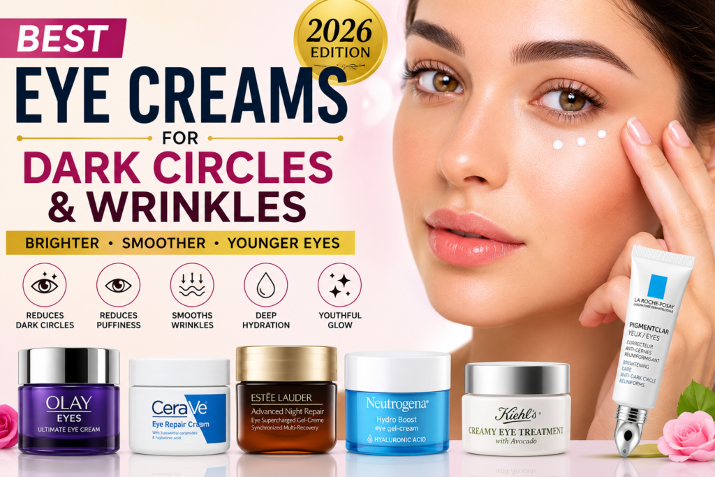 Best Eye Creams for Dark Circles and Wrinkles