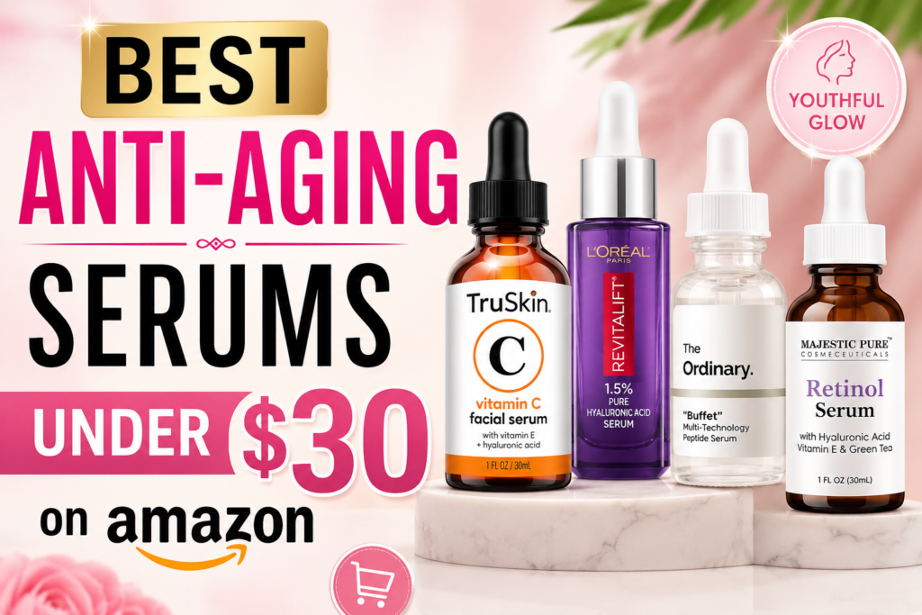 Best Anti-Aging Serums Under $30 on Amazon