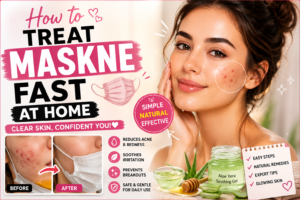 How to Treat Maskne Fast at Home