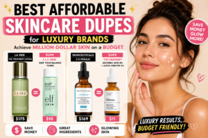 ✨ Best Affordable Skincare Dupes for Luxury Brands: Achieve Million-Dollar Skin on a Budget ✨