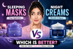 Sleeping Masks vs Night Creams: Which Is Better?