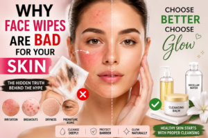 ✨ Why Face Wipes Are Bad for Your Skin