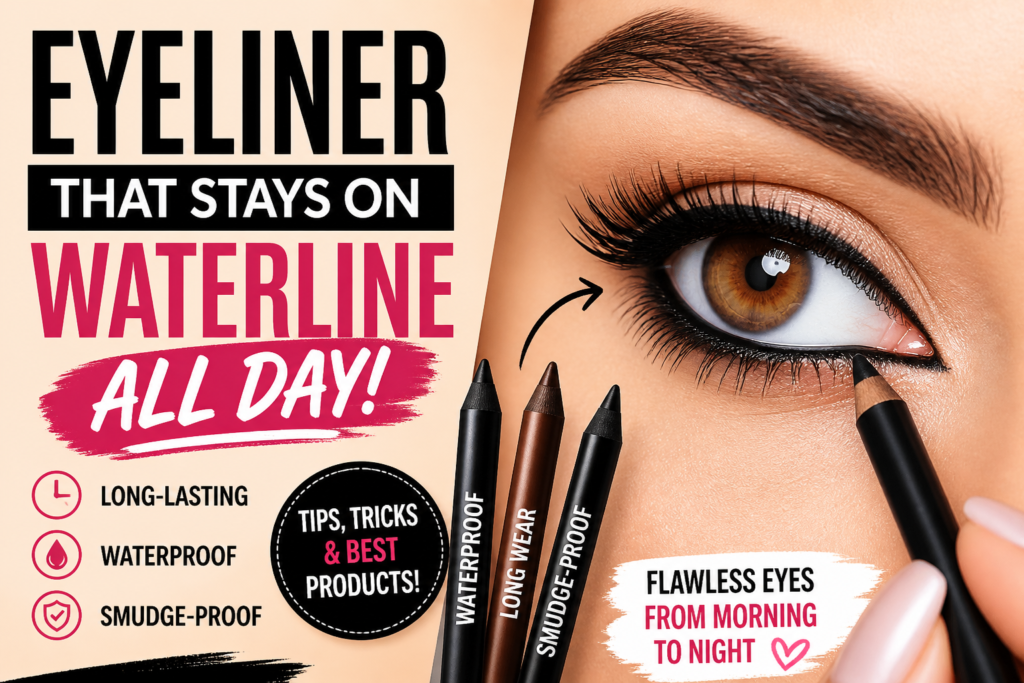 Eyeliner That Stays on Waterline All Day
