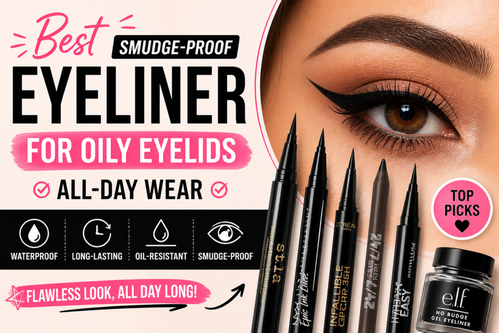Best Eyeliner for Oily Eyelids