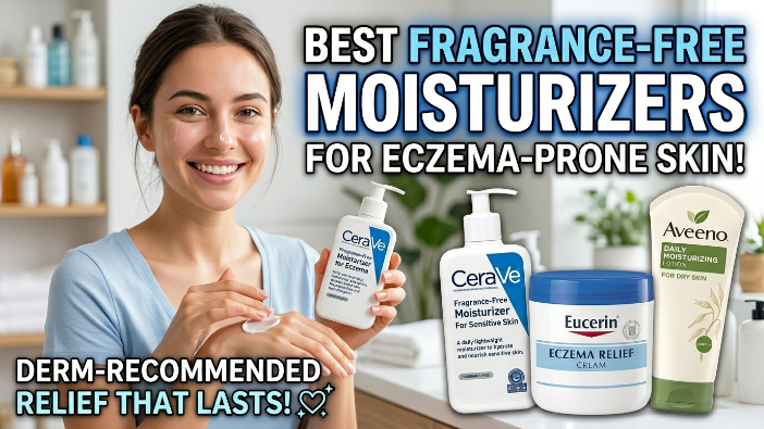 Best Fragrance-Free Moisturizers for Eczema-Prone Skin