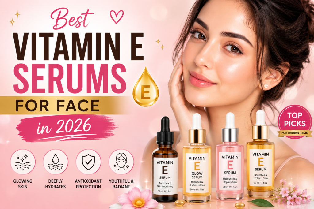 Best Vitamin E Serums for Face in 2026