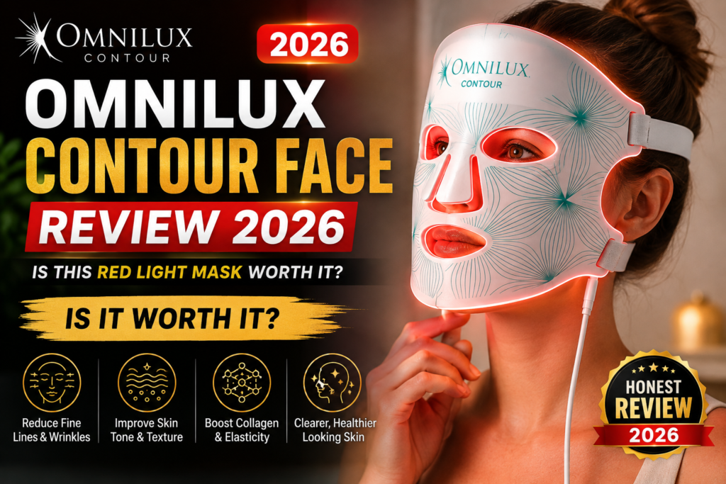 Omnilux Contour Face Review 2026: Is This Red Light Mask Worth It?