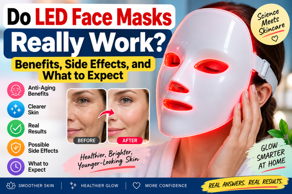 LED face mask