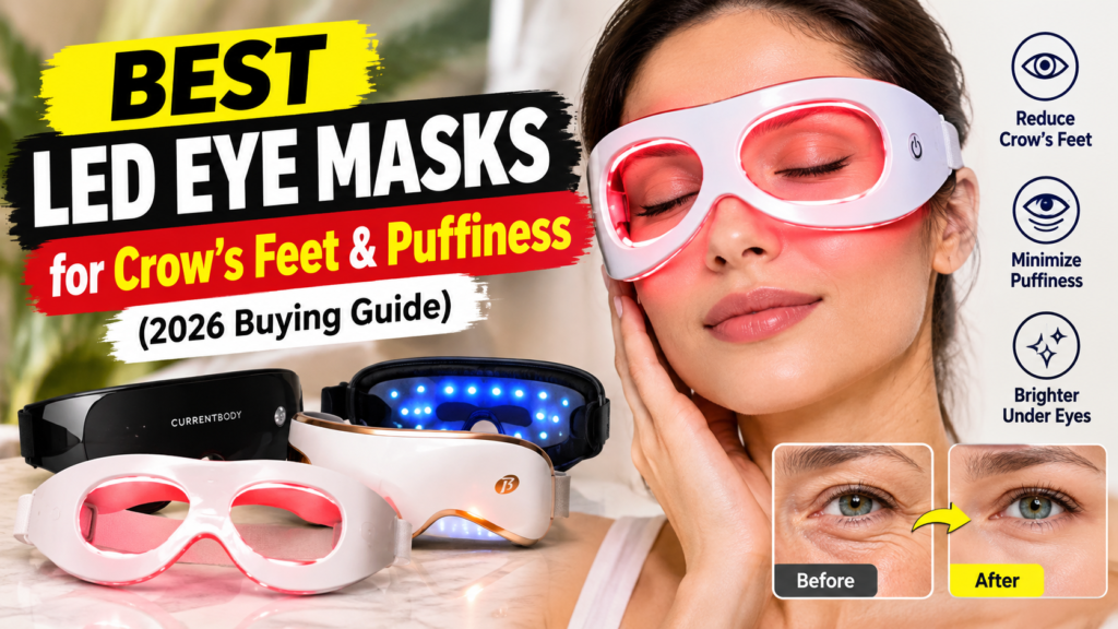 LED Eye Masks for Crow's Feet