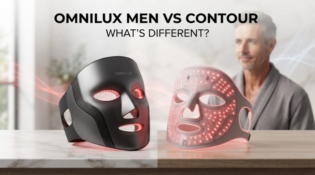 Omnilux Men Review: Is This LED Mask Different From the Original Omnilux Contour?