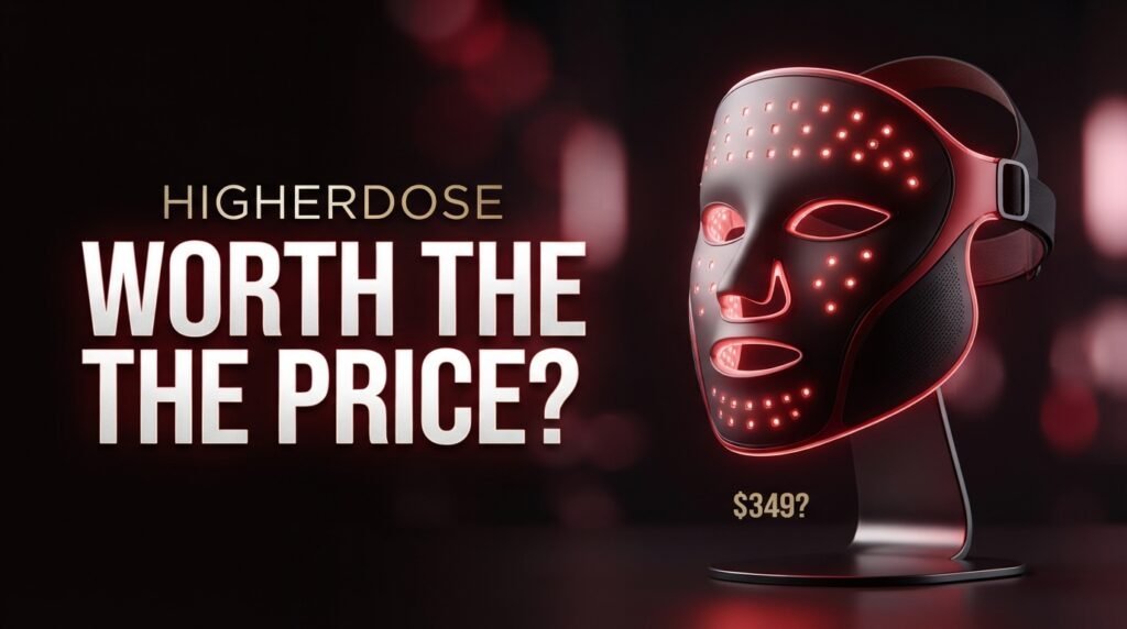 HigherDOSE Red Light Face Mask Review
