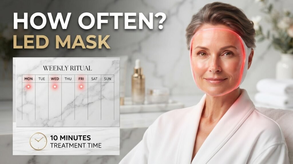“How Often Should You Use an LED Face Mask