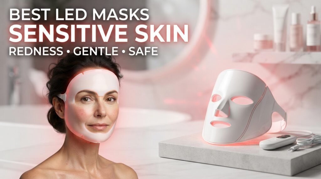 best LED face masks for sensitive skin and redness