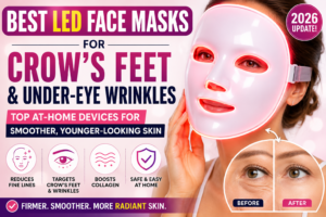 Best LED Face Masks for Crow’s Feet and Under-Eye Wrinkles in 2026: Top At-Home LED Devices for Smoother, Younger-Looking Skin