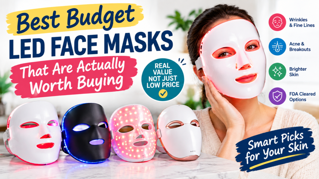 Best Budget LED Face Masks That Are Actually Worth Buying