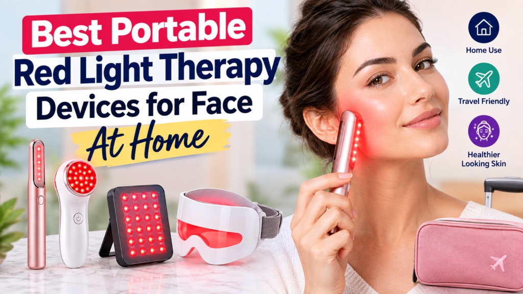 Best Portable Red Light Therapy Devices for Face at Home