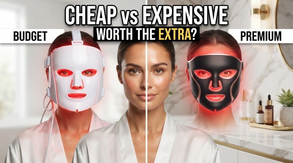 Cheap vs Expensive LED Face Masks: What Are You Really Paying For?